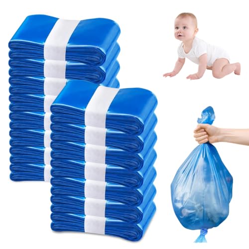 Pack of 15 Refill Nappy Feeders, 4.5 m Nappy Bags Odour Odour Thickened Nappy Feeder Refill Compatible with All Nappy Buckets with Twist & Click