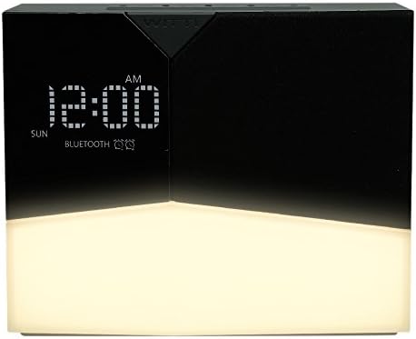 WITTI Design BEDDI Glow - Intelligent Alarm Clock with Wakeup Light and Bluetooth Speaker