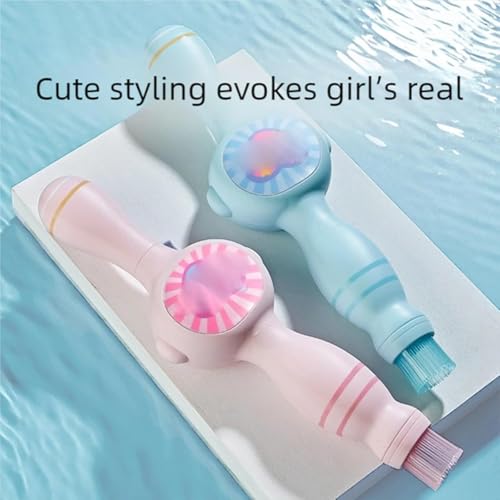 Elastic Bubble Fog Wand, Magic Smoke Bubble Machine with Colorful Elastic Bubbles & Smoke Effect, Portable Interactive Mist Bubble Machines for Parties(Blue)