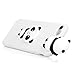 iPhone 7 Case, iPhone 8 Case, Mavis's Diary 3D Cute Painted Panda Pattern Ultra Slim Fit Crystal Silicone TPU Shockproof Anti-Scratch Rubber Skin Cover with Dust Plug & Stylus