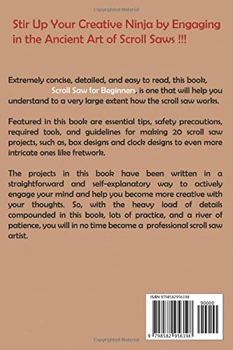 Scroll Saw for Beginners: A Woodworker Guide to Crafting 20 Woodworking Scroll photo 2