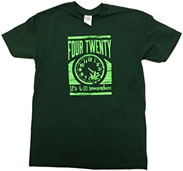 LA Imprints It's 4:20 Somwhere T-shirt-large
