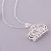 HMILYDYK 925 Sterling Silver Plated Crown Pendant Lady's fine Jewellery