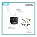 Cabeau Evolution Cool Travel Pillow - The Best Neck Pillow with 360 Head & Neck Support - Titanium