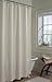 Maytex Microfiber Shower Curtain/Liner, Bone, 70