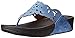Fitflop Women's Flora Flip Flop, Devon Blue, 6 M US