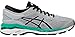 ASICS Women's Womens Gel-Kayano 24 Athletic Shoe, Mid Grey/Black/Atlantis, 9 Medium US