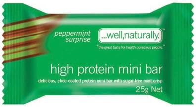 Well Naturally Protein Mint 25g x 20