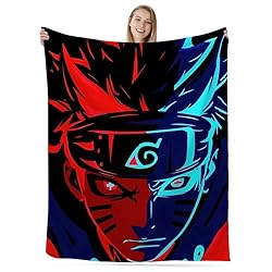 kzeuhsn 60"x50" Anime Character Throw Blanket for