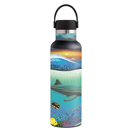 MightySkins Skin Compatible with Hydro Flask 21 oz. Standard Mouth - Sea Dreams…