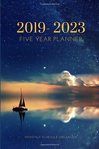 2019-2023 Five Year Planner Monthly Schedule Organizer: Pocket Mini Academic 60 Months Calendar; Slim Agenda Planner; Small Goals Journal With Inspirational Quotes; Purse Diary Notebook Paperback – 1 Apr 2019