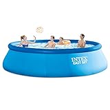Intex 15ft X 42in Easy Set Pool Set with Filter Pump, Ladder, Ground Cloth &amp; Pool Cover (Lawn &amp; Patio)