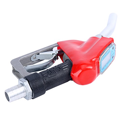 9milelake Fuel Gasoline Diesel Petrol Oil Nozzle Digital Flow Meter