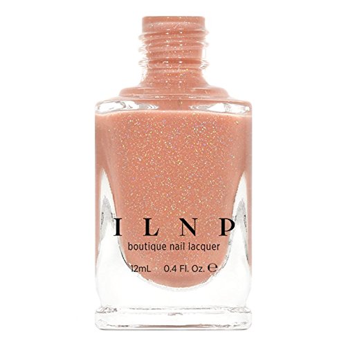 ILNP Peachy Queen - Peach Holographic Sheer Jelly Nail Polish