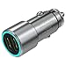 Fast USB Car Charger Adapter, Guoguo Quick Charge 3.0 36W 4.8A Pure Copper Car Charger for iPhone,Samsung,LG and More