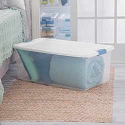 Sterilite 106 Qt Latching Storage Box, Stackable