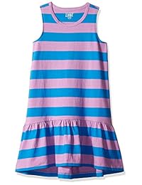 LOOK by Crewcuts Vestido de tirantes con dobladillo para niñas