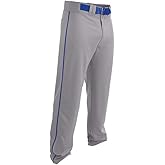 EASTON RIVAL 2 Baseball Softball Piped Pant Youth Double Reinforced Knee Elastic Waistband Color Batting