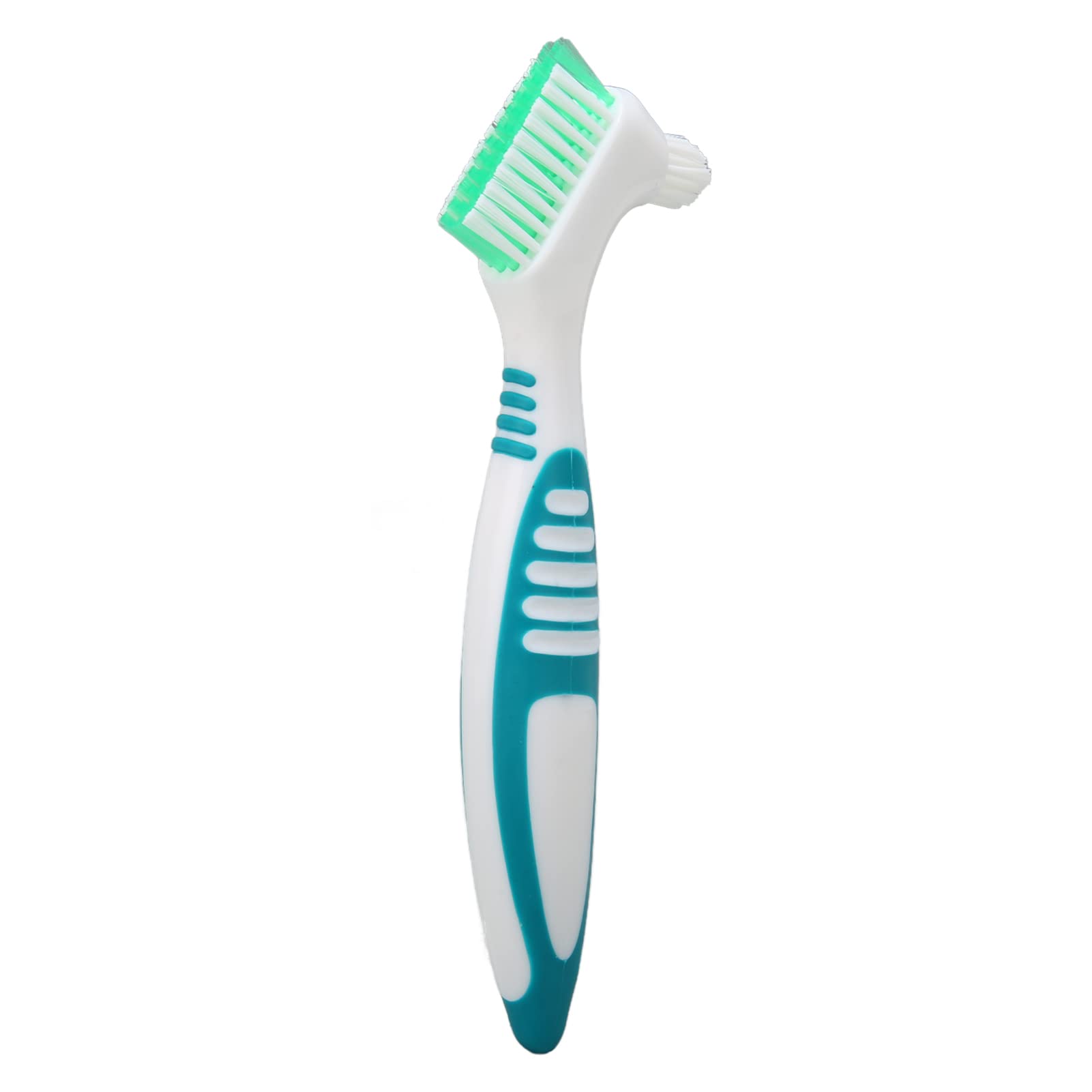 Effective Denture Brush for Deep Cleaning False Teeth, Removes Plaque Prevents ​ Calculus- Double Sided Bristles