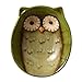 Grasslands Road 4-Piece Faux Bois Serving Tray with Owl Bowls, 12-Inch