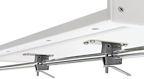 Magma Products Grill Mounting Hardware, Dual Horizontal Round Rail Mount