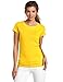 Dickies Girl Juniors Short Sleeve Crew Neck Tee,Sunflower,Xlarge