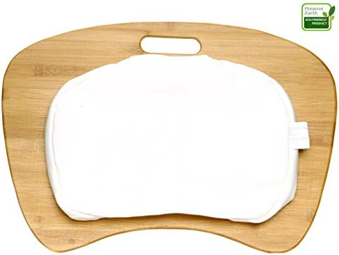 Lap Desk Replacement Pillow - Cushion Fit Most Wood And Bamboo Lap Desks - Cotton Cushion With Velcro