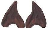 Adult Brown Latex Werewolf Worgen Alien Pointy Ear Tips LARP Cosplay Warcraft