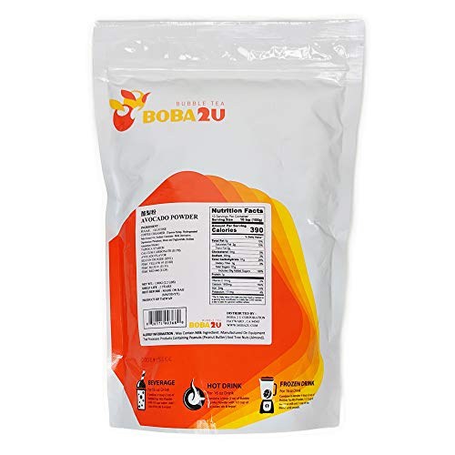 BOBA2U Bubble Tea Instant Powder (Avocado)