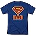 Superman Superdad Logo for Fathers T Shirt & Exclusive Stickers