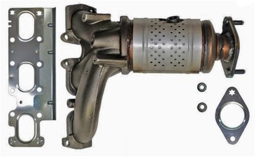 Ford Edge 3.5 (2011, 2012, 2013, 2014) Catalytic Converter Manifold Direct Fit Stainless Steel Left - Not For California Emission Vehicles