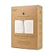 Cotton Organics Muslin Swaddle Blanket, Extra Soft and Hypoallergenic Organic Cotton, Gift Box (Natural White)