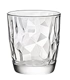 Bormioli Rocco Diamond  13.25 oz. Double Old Fashioned Glass, Set of 4