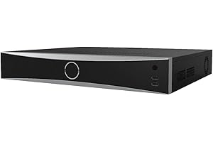 REAL HD DS-7732NXI-K4/16P 32-Channel 4K 12MP AcuSense NVR(No Hard Drive), 16 PoE Ports, 4 SATA Bays, H.265 Network Video Recorder with Human & Vehicle Detection