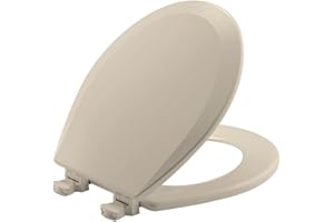 Bemis 500EC 146 Toilet Seat, 1 Pack Round, Almond