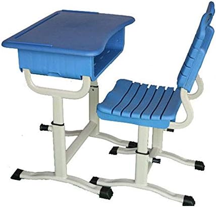 Luckya 子供の勉強机椅子セット子供の机と椅子セット高さ調節キッズ生徒の学校勉強机引き出し収納付きテーブルワークステーション 色 ブルー サイズ ワンサイズ 家庭用コンピュータチェア Modernzeg Hu
