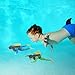 Liberty Imports Underwater Adventurer Scuba Diver Man Swimming Bath Figure - Electric Kids Water Bathtub Toy - Battery Operated and Really Swims