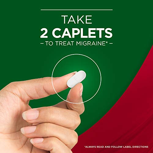 EXCEDRIN MIGRAINE RELIEF CAPLETS TO ALLEVIATE MIGRAINE SYMPTOMS – 200 COUNT