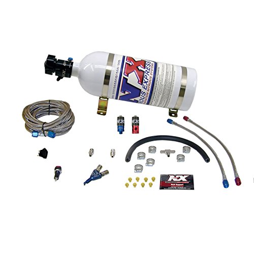 Download Nitrous Express 20001-05 35-75HP Hitman EFI Single Nozzle Piranha System with 5 lbs. Bottle