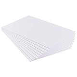 BENECREAT 8 Sheets 2mm A4 White Foam Expanded