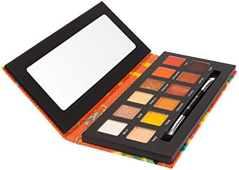 Lusucat Eyeshadow Palette Makeup - Matte Shimmer 12 Colors - Highly Pigmented - Professional Nudes Warm Natural Bronze Neutral Cosmetic Eye Shadows