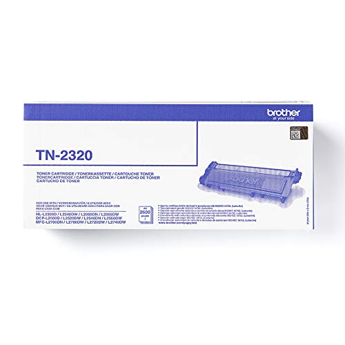 Brother-TN-2320-Toner-original-para-las-impresoras-DCPL2500D-DCPL2520DW-DCPL2540DN-DCPL2560DW-HLL2300D-HLL2340DW-HLL2360DN-HLL2365DW-MFCL2700DN-MFCL2700DW-MFCL2720DW-MFCL2740DW-Negro