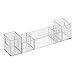 iDesign Med+ Bathroom Medicine Cabinet Organizer, for Makeup, Thermometers, Medical Supplies, Vitamins - Clear