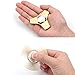 Luxury Fidget Spinner by ForlifeStore, Metal Hand Spinner with Premium R188 Bearings High Speed | Top Best Toys 2017 for Stress Reducer, Certified Safe Material for Kids | Gold Silver Color