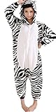 iNewbetter Sleepsuit Costume Cosplay Kigurumi Onesie Pajamas Zebra