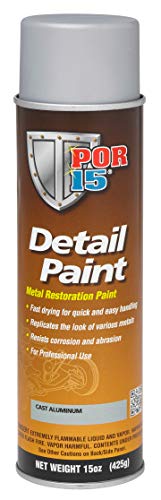 POR-15 41618 Aluminum Detail Paint Cast Aerosol - 15 fl. oz.