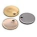 WSSROGY 36 Pcs Stamping Tag Pendants Circle Blank Coin Stamping Charms Round Stamping Blank Tag Metal Jewelry Making (Gold Silver Rose Gold)