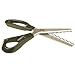 HUILONGYING Pinking Shears,Sewing Scissors, Scalloped Scissors,Pinking Shears for Fabric (Wavy12mm)