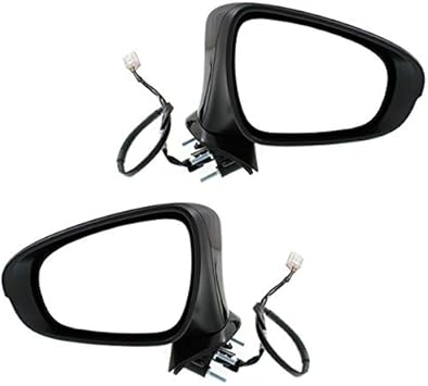 New Set of 2 Mirrors Left /& Right Side Power Heated LH RH For Lexus IS250 Pair