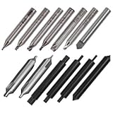 Zreneyfex Set of 13 pcs Drills Fully mechanical